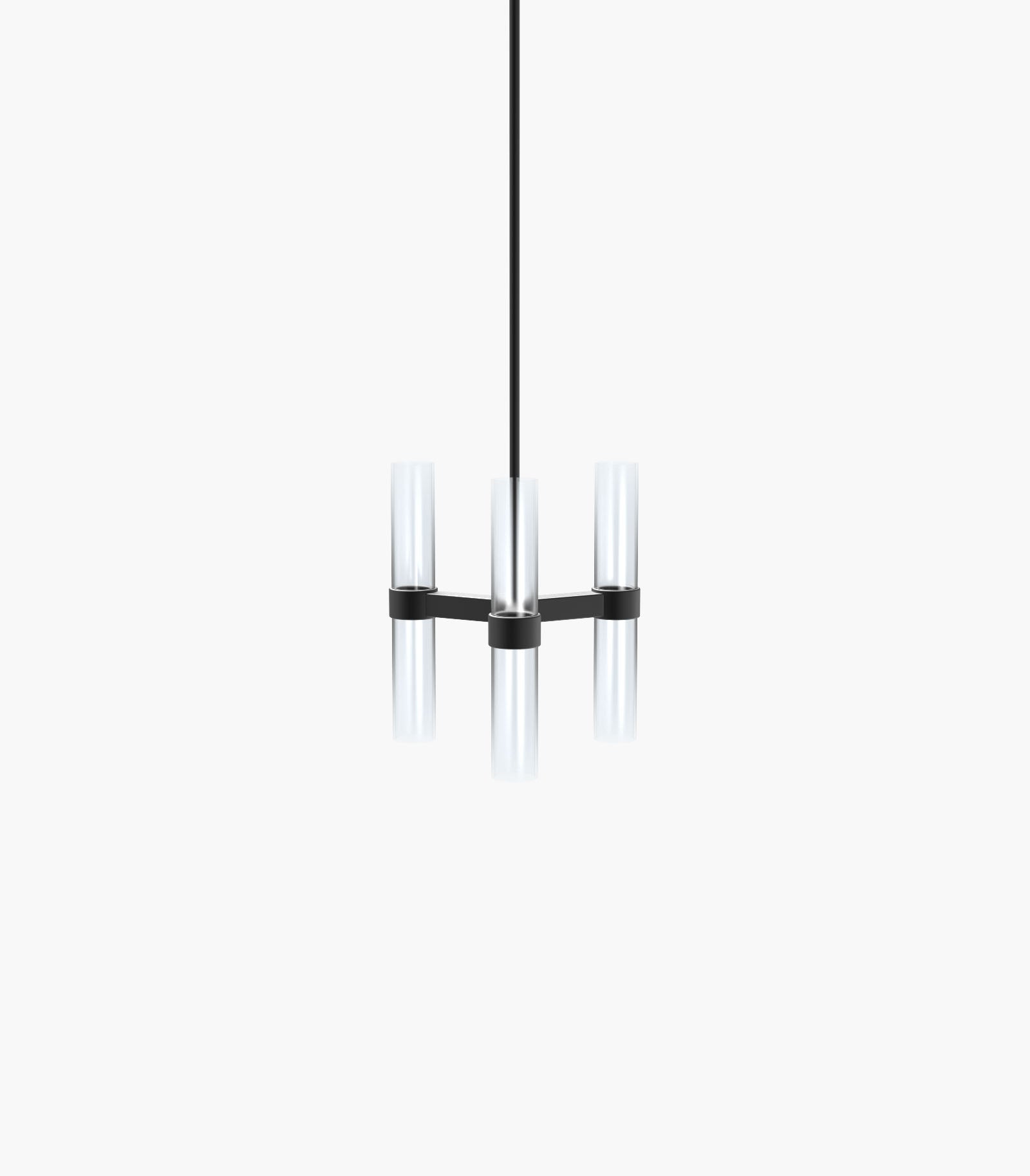 Branch S78-02 Pendant Light Black Anodised 