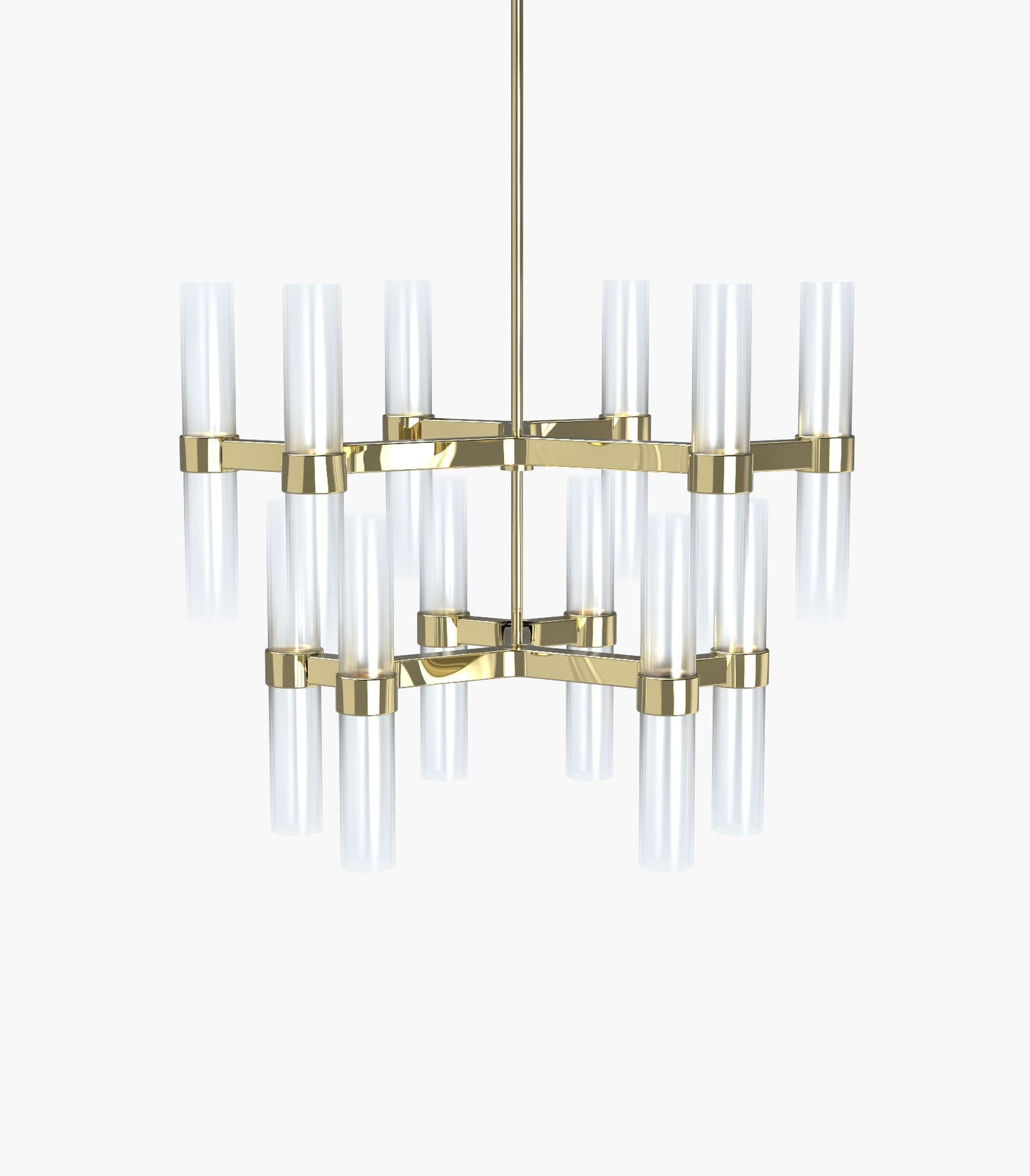 Branch S78-08 Pendant Light Polished Brass