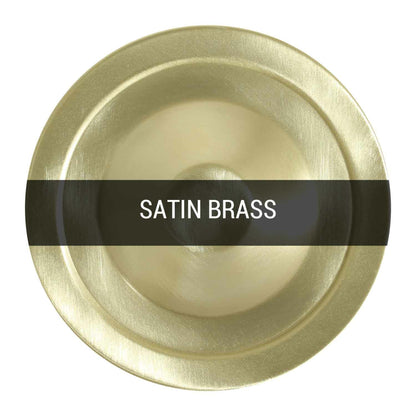 satin brass