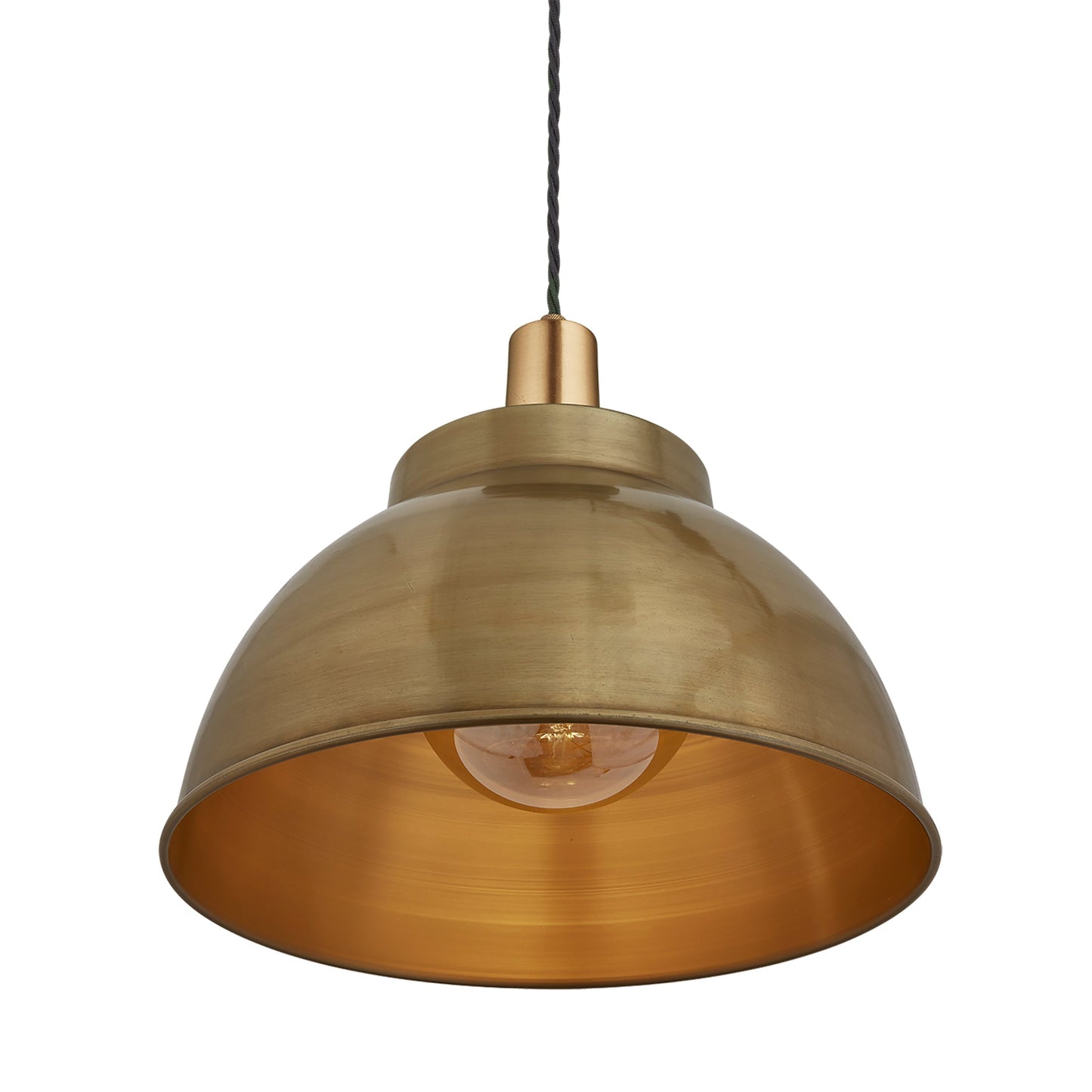 Sleek Dome Pendant Light - 13 Inch , Product Shot