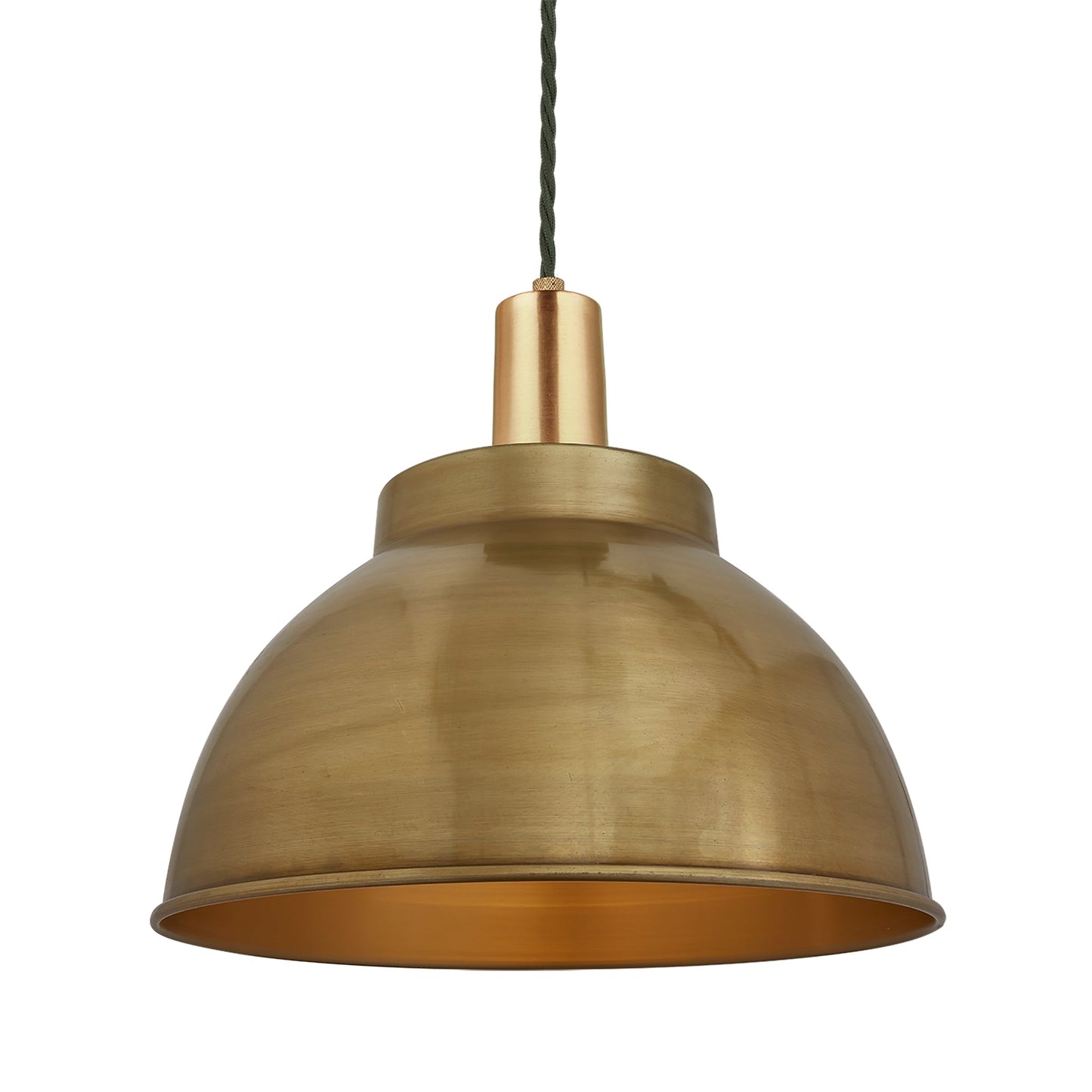 Sleek Dome Pendant Light - 13 Inch , Product Shot