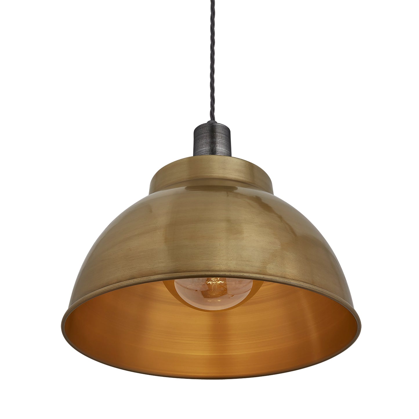 Sleek Dome Pendant Light - 13 Inch , Product Shot