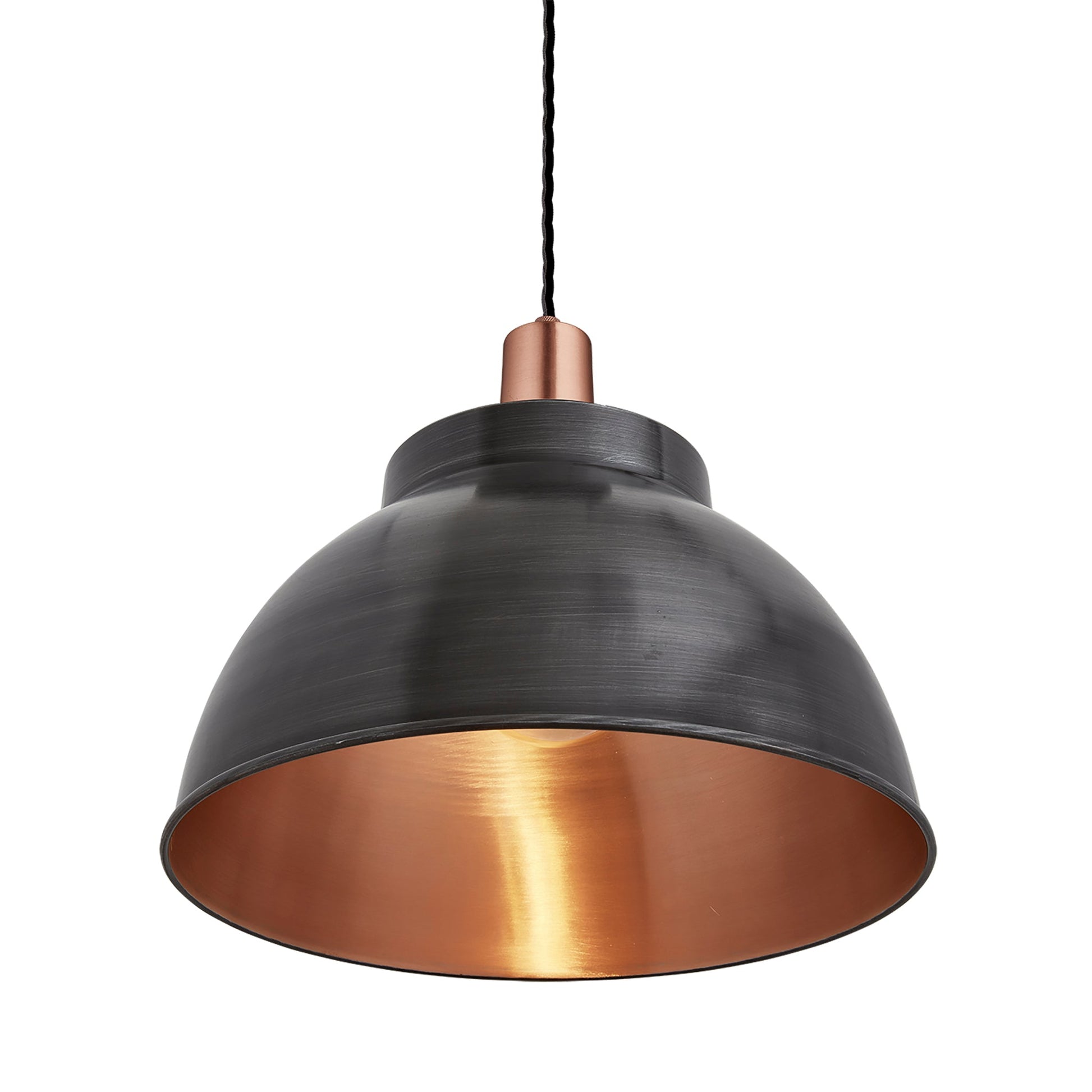 Sleek Dome Pendant Light - 13 Inch , Product Shot