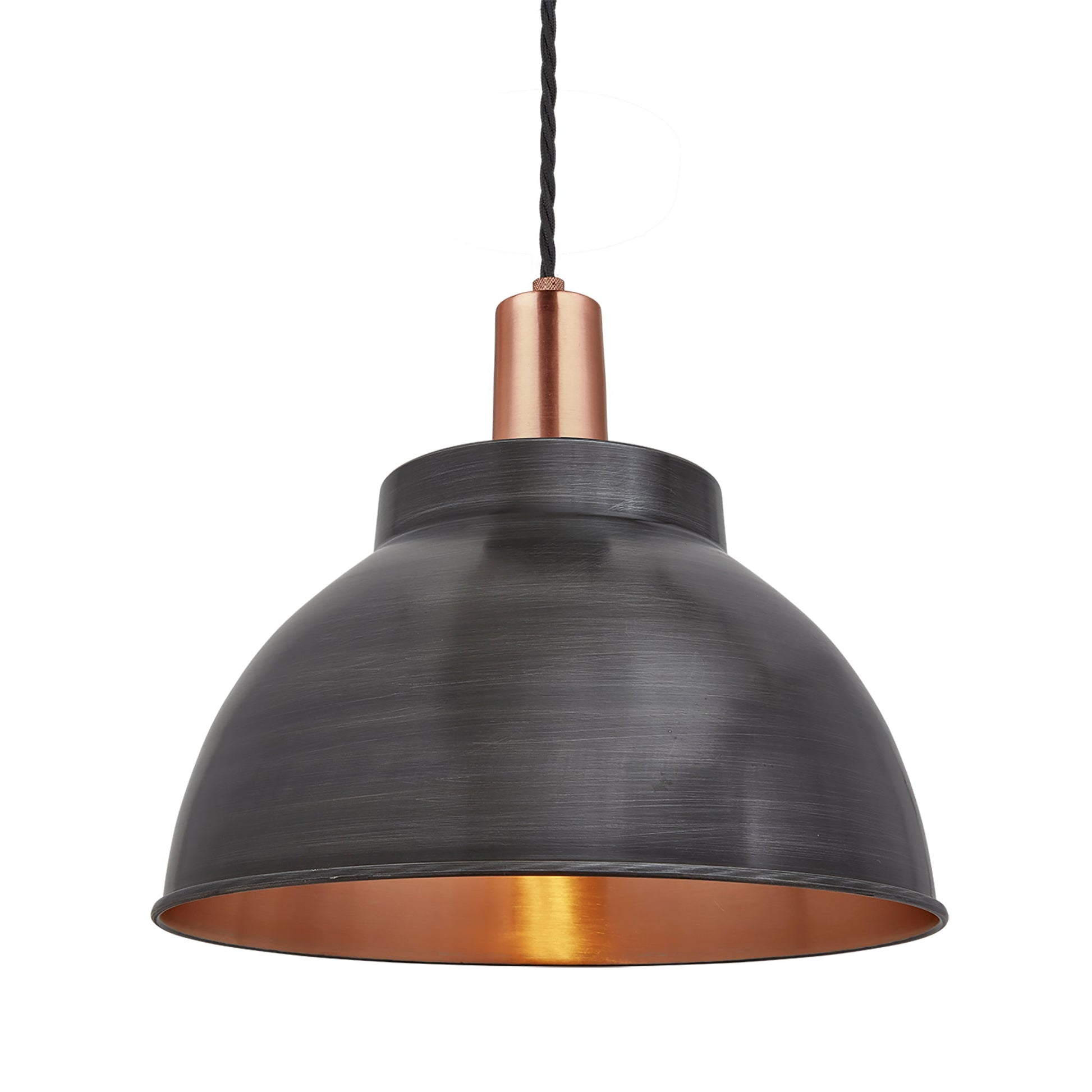 Sleek Dome Pendant Light - 13 Inch , Product Shot