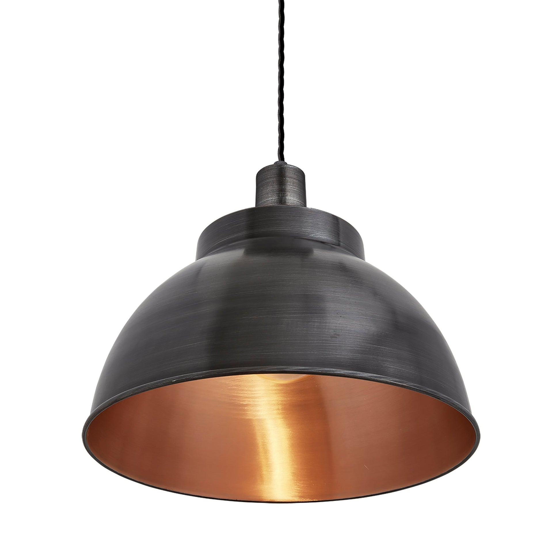 Sleek Dome Pendant Light - 13 Inch , Product Shot