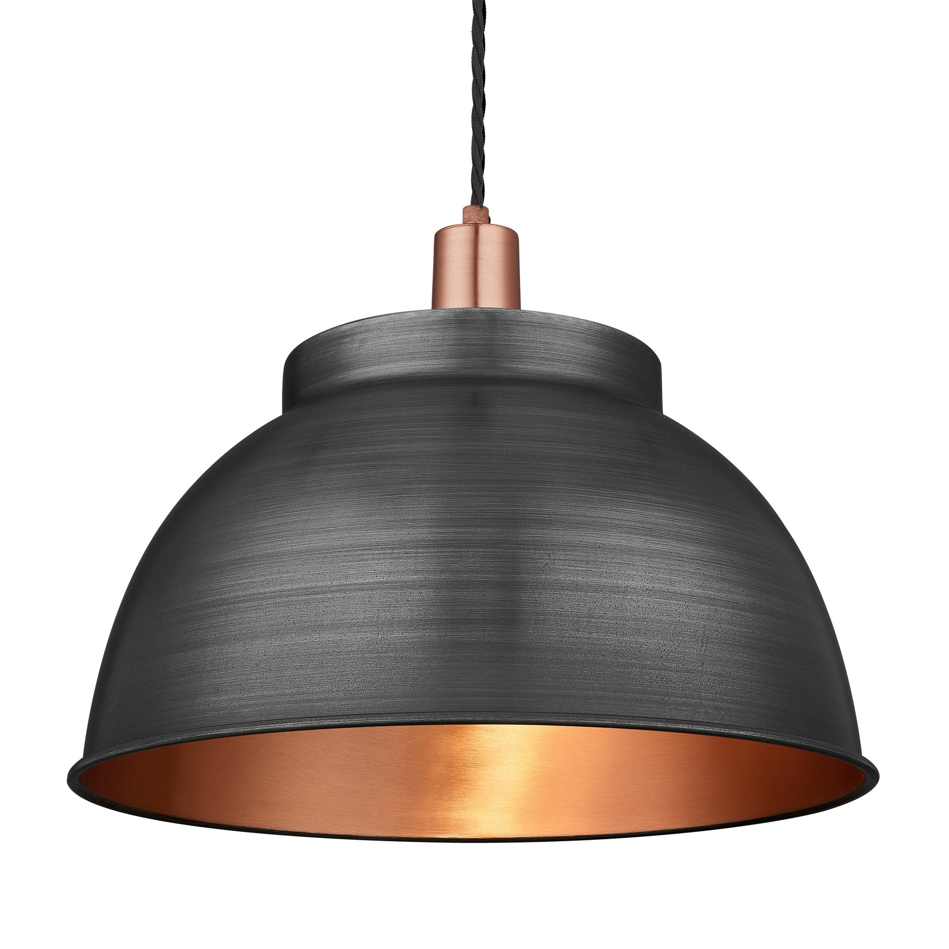 Sleek Dome Pendant Light - 17 Inch , Product Shot