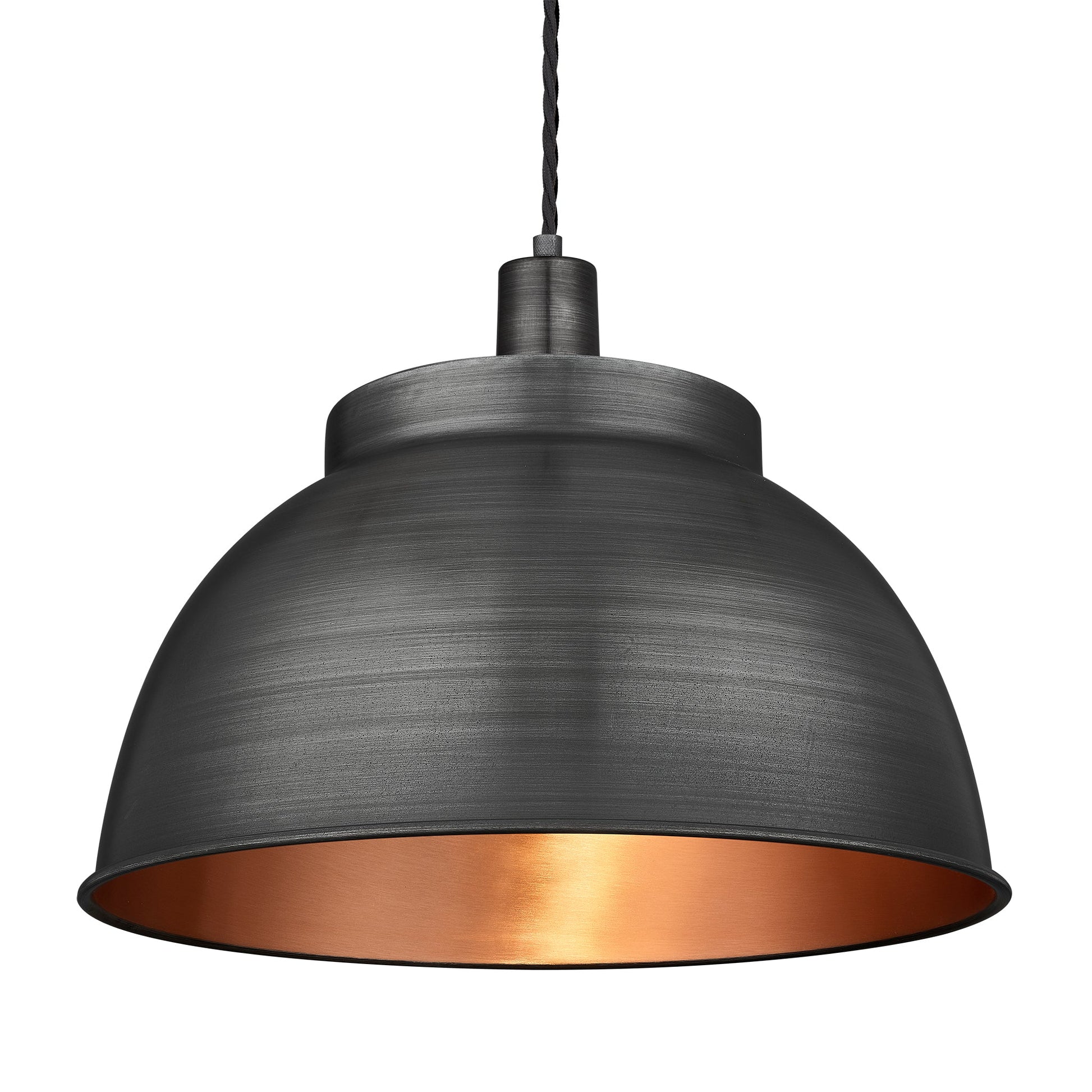 Sleek Dome Pendant Light - 17 Inch , Product Shot