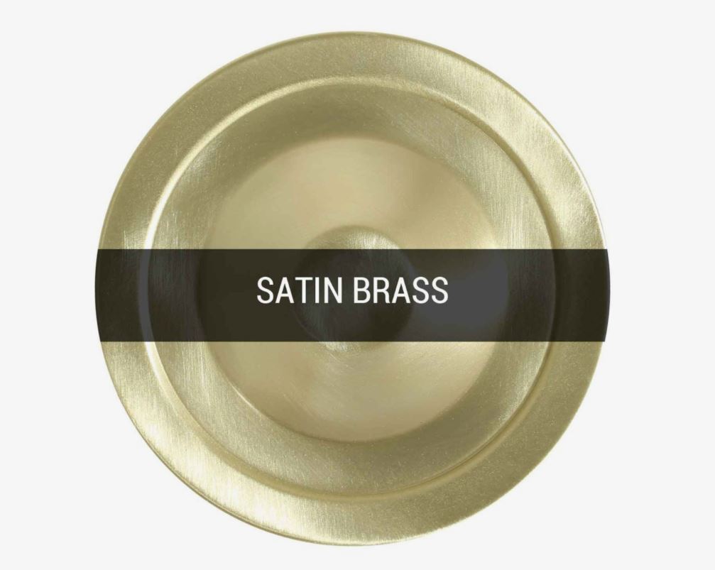 satin brass