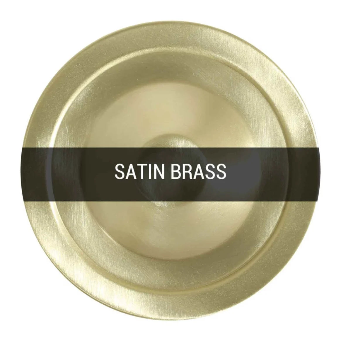 satin brass