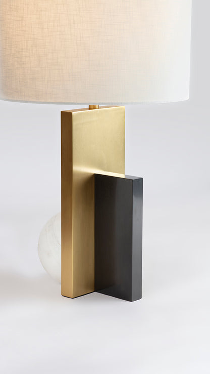 Triadic Table Lamp back view 