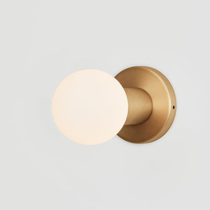 Tala Lochan Brass Wall Light Sphere III Still 5