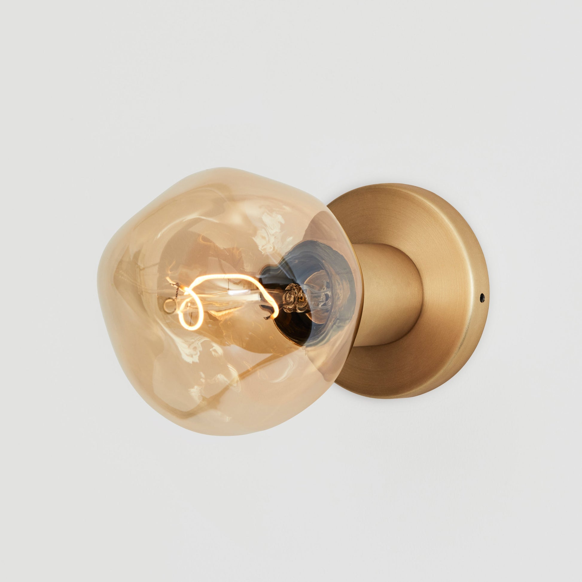 Tala Lochan Brass Wall Light voronoi Still 10