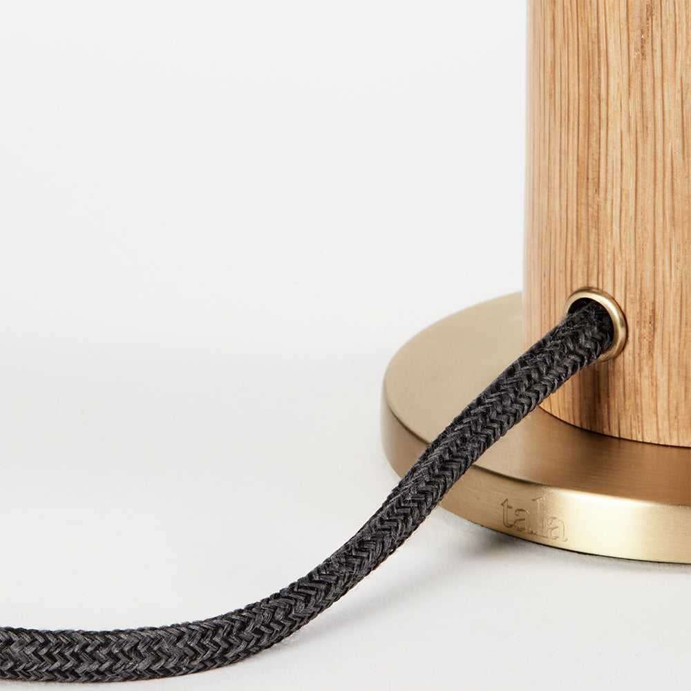 Tala Oak Knuckle Table Lamp Voronoi I OAK VORN I KT 01_9 Still detail