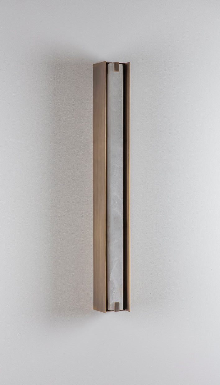 Double Line Wall Light- Side View