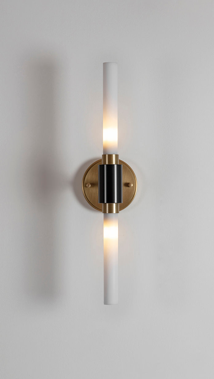 Strip Wall Light, front view on.