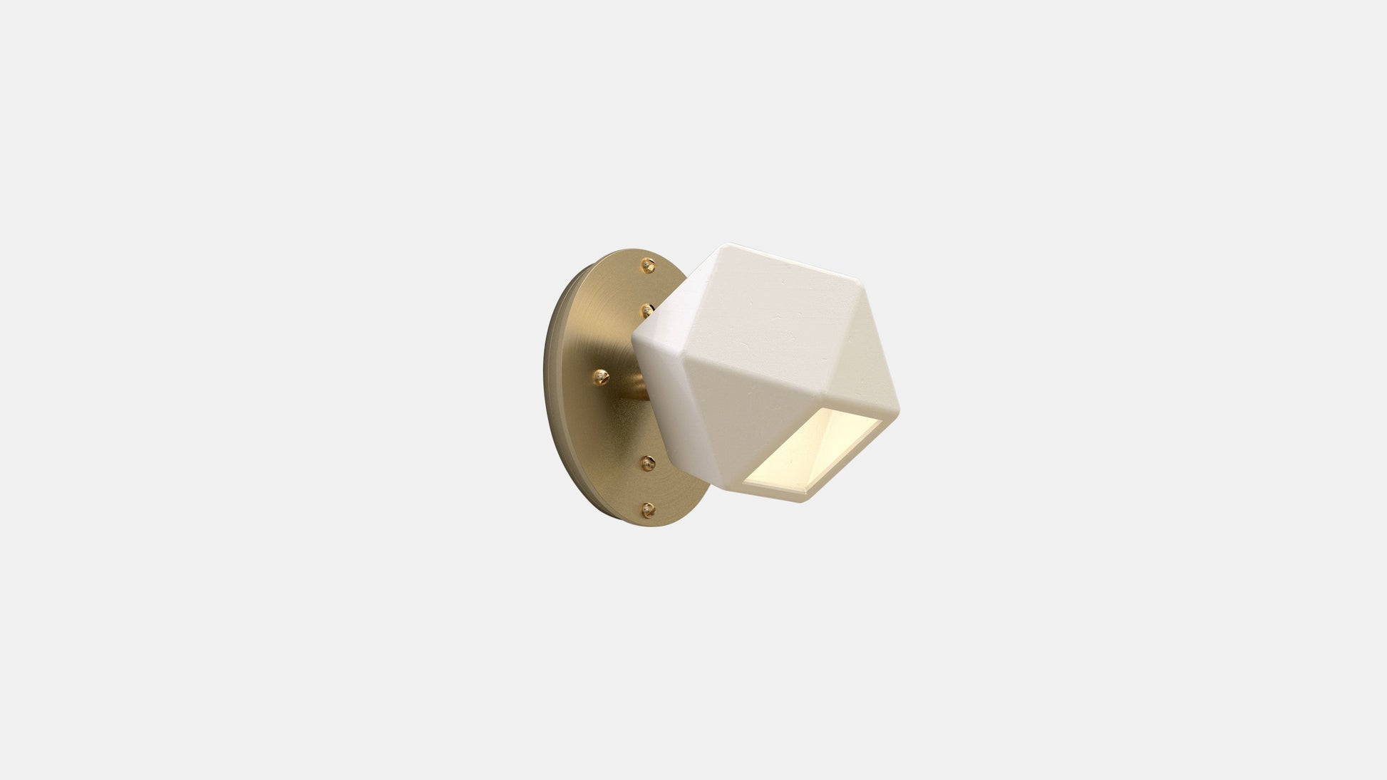 Welles Small Sconce KH Brass