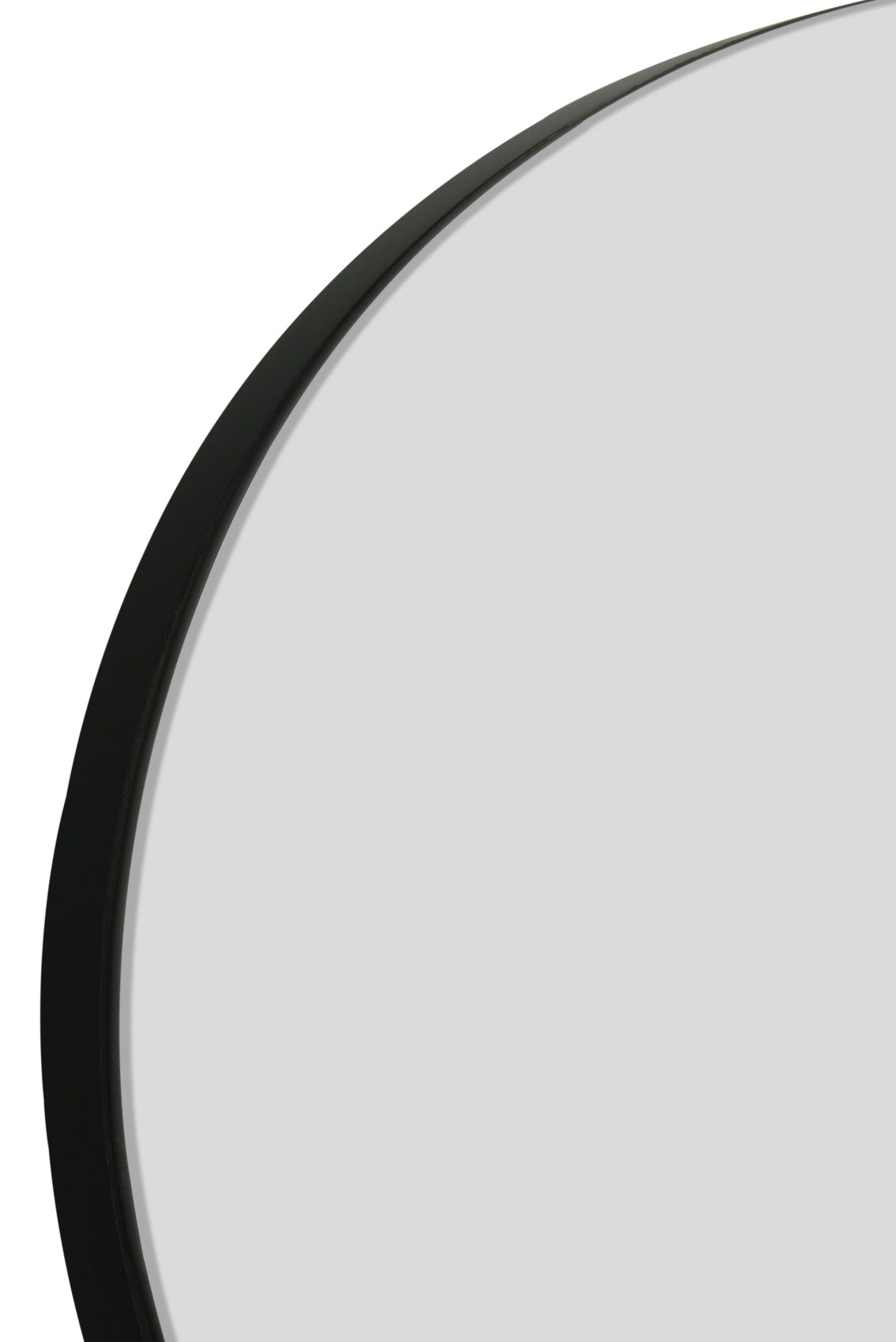 Elegant Tear Drop - 47" X 18" (120CM X 45CM) Frameless Glass Wall Mirror-5