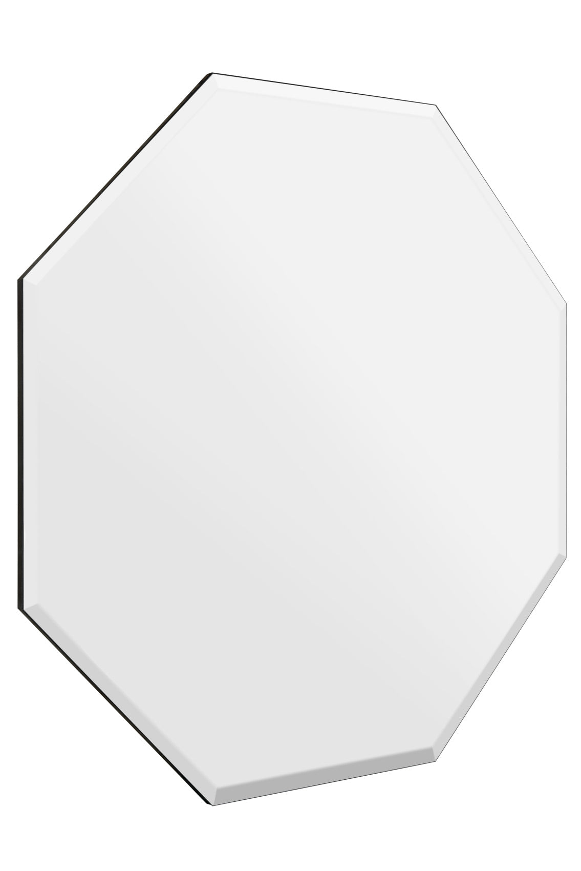 The Octagonal Elegance - 39" X 39" (100x100CM) Beveled All-Glass Wall Mirror-3