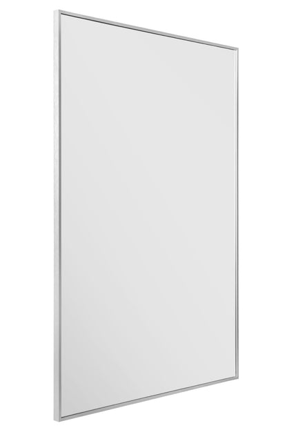 The Artus - Sleek Silver Aluminum Framed Wall Mirror 47" x 31" (120CM x 80CM)-3