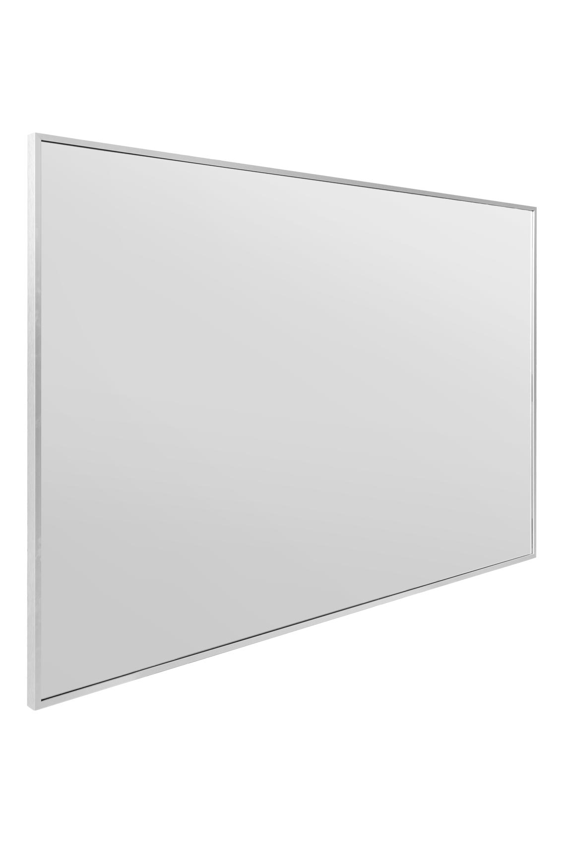 The Artus - Sleek Silver Aluminum Framed Wall Mirror 47" x 31" (120CM x 80CM)-5