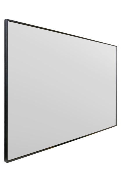 The Artus - Sleek Black Aluminum Framed Wall Mirror 47" X 31" (120CM X 80CM)-5