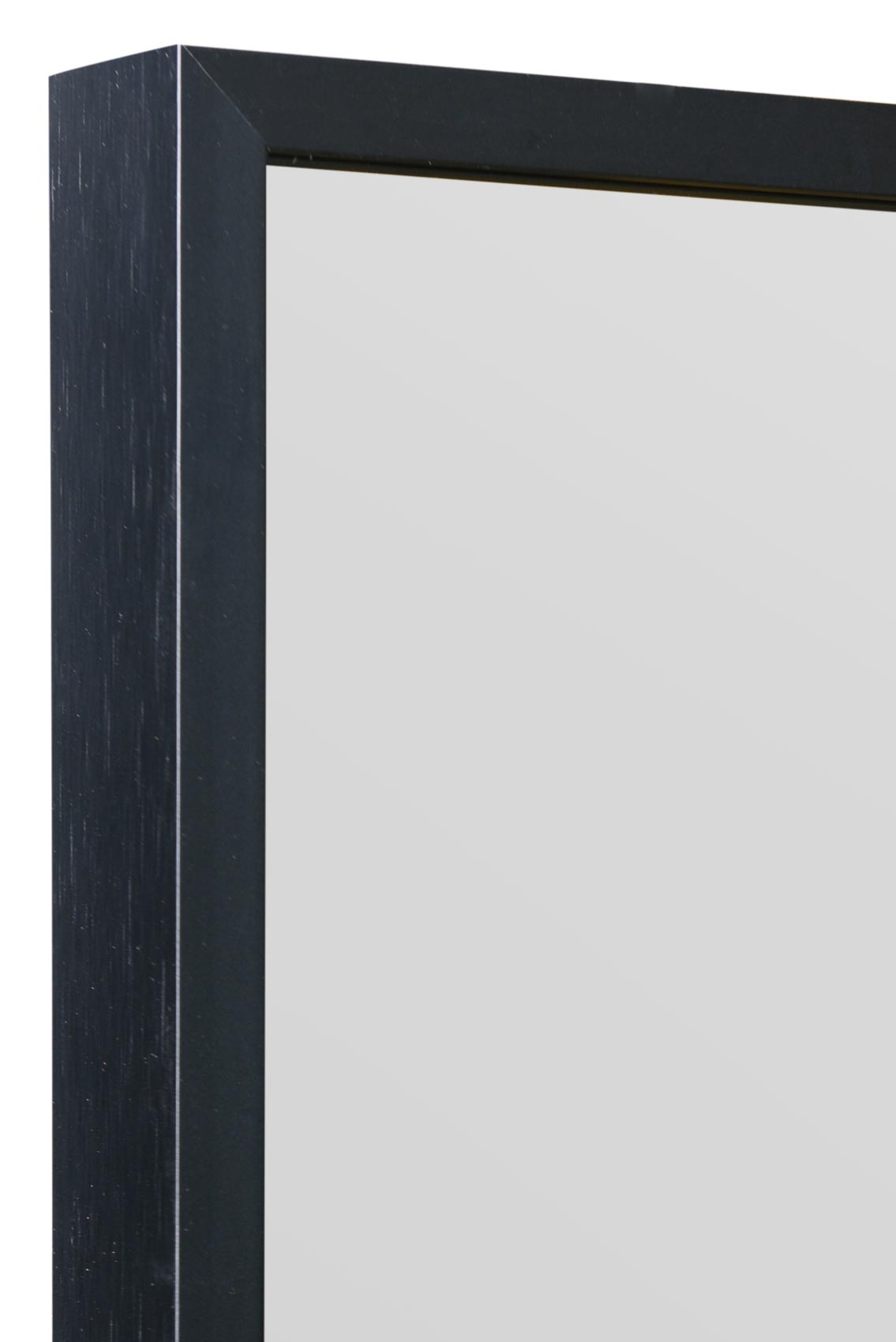 The Artus - Sleek Black Aluminum Framed Wall Mirror 47" X 31" (120CM X 80CM)-6