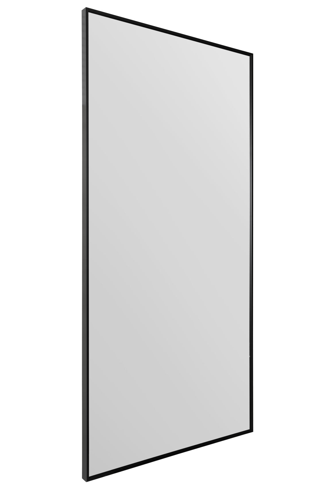 Artus Black Aluminum Framed Leaning Wall Mirror 68" x 33" (174CM x 85CM)-3