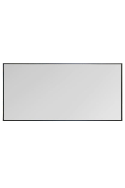 Artus Black Aluminum Framed Leaning Wall Mirror 68" x 33" (174CM x 85CM)-4