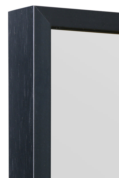 Artus Black Aluminum Framed Leaning Wall Mirror 68" x 33" (174CM x 85CM)-6