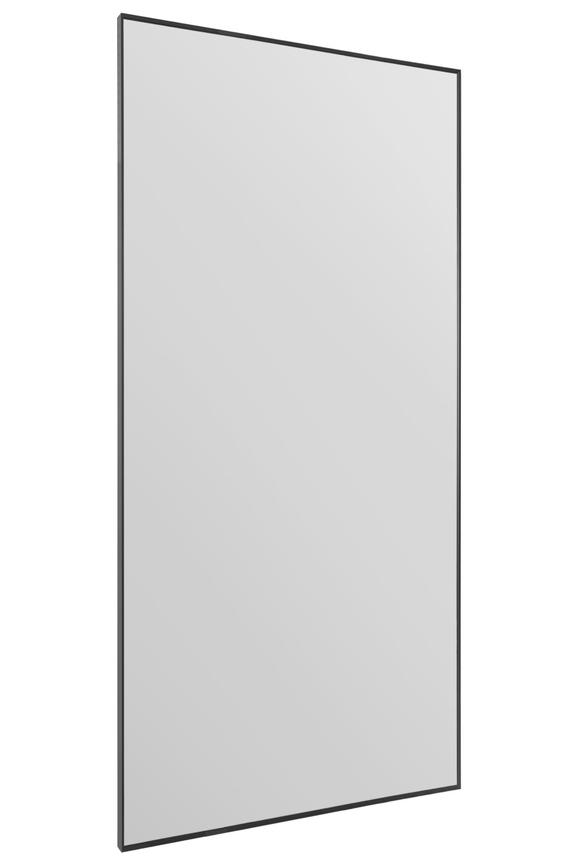 The Artus - 79" X 39" (200CM X 100CM) Black Aluminum Framed Wall Mirror-3