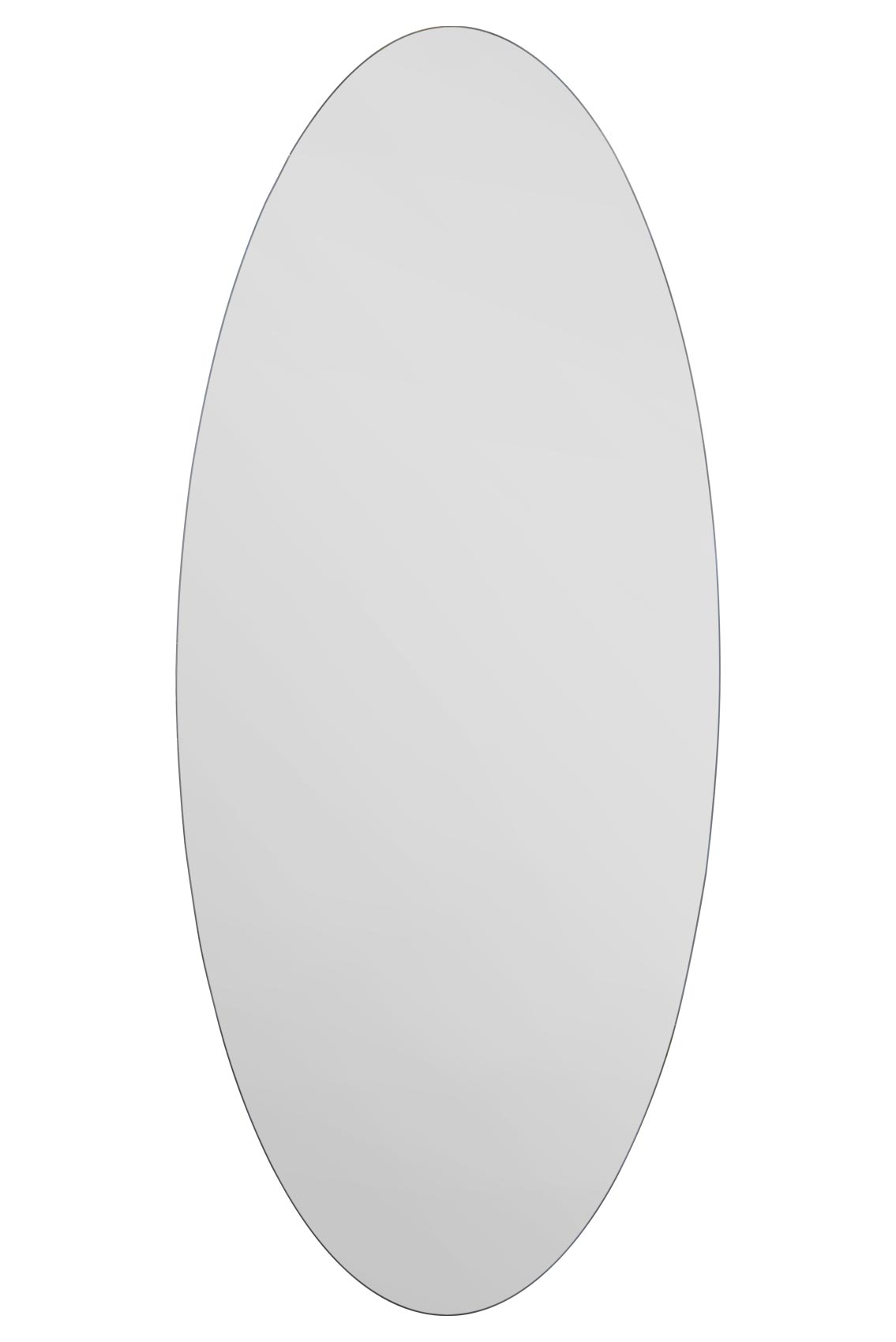 The Ovale - Sleek 47" X 20" (120x50CM) Frameless Oval Mirror-2