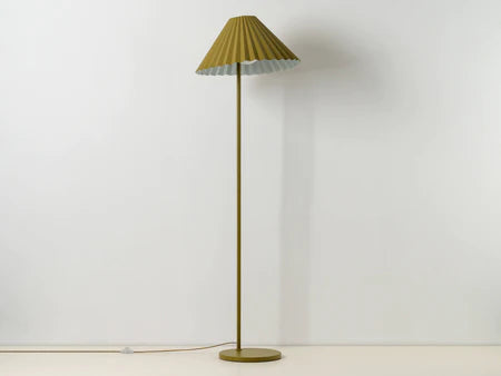 The Pleat Reading Floor Lamp front view
