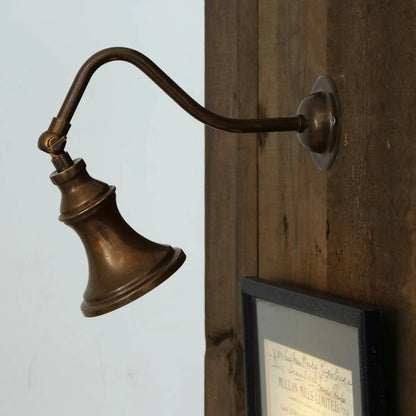 Kent Traditional Vintage Adjustable Wall Spotlight