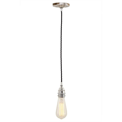 Lome Vintage Bare Bulb Pendant Light