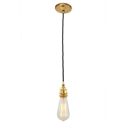 Lome Vintage Bare Bulb Pendant Light