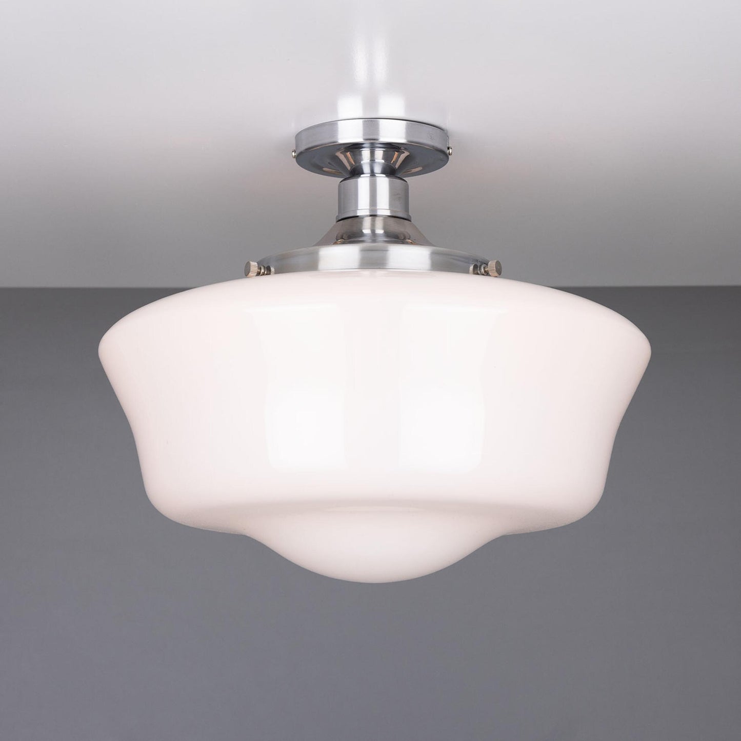 Schoolhouse Traditional Flush Ceiling Light 35cm