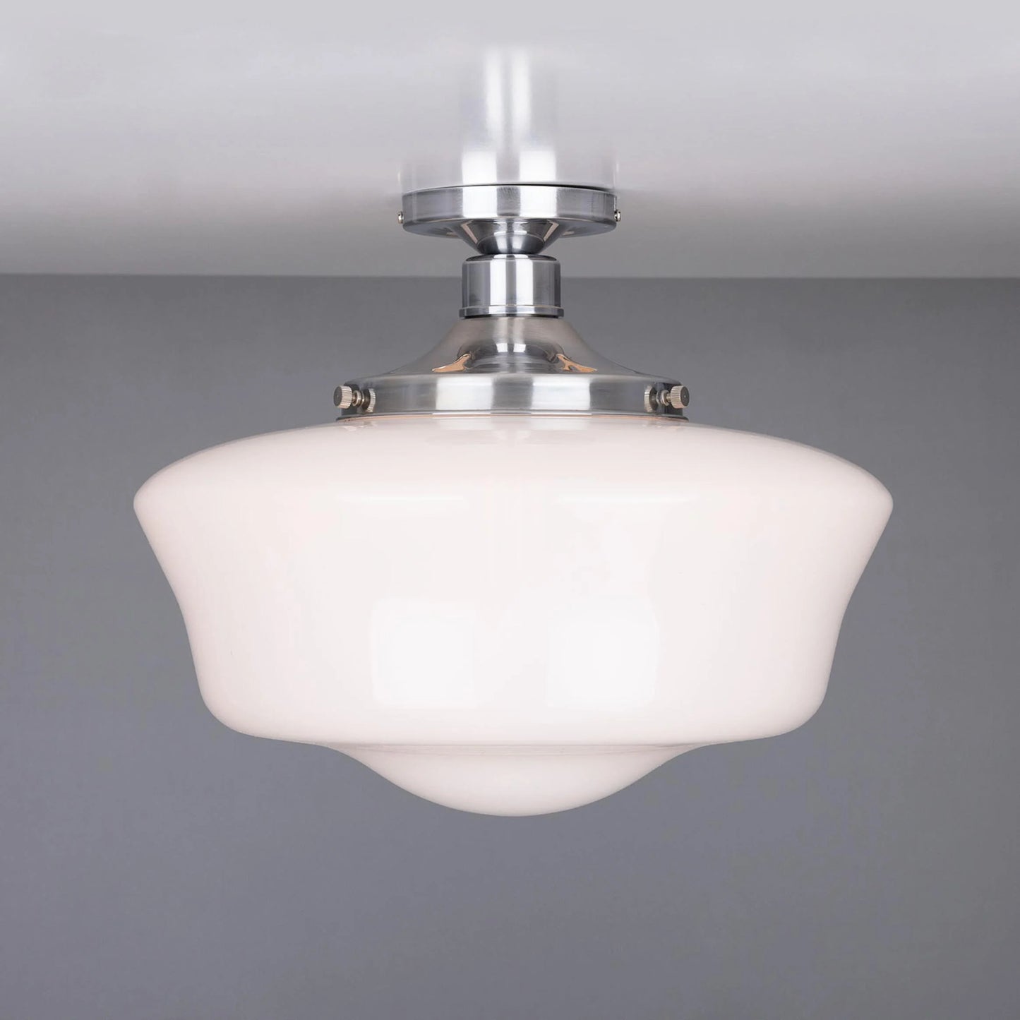 Schoolhouse Traditional Flush Ceiling Light 35cm