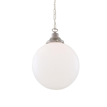 Yerevan Opal Glass Globe Pendant Light 30cm, product shot