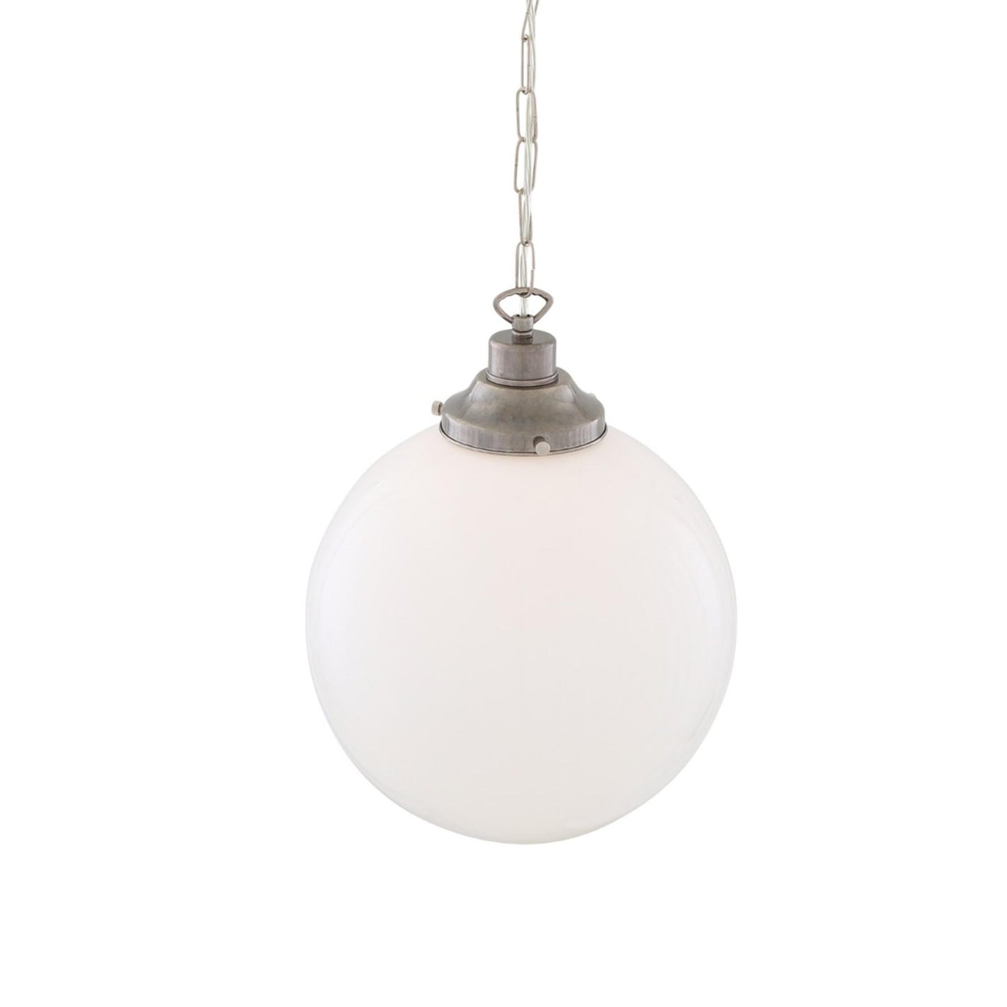 Yerevan Opal Glass Globe Pendant Light 30cm, product shot