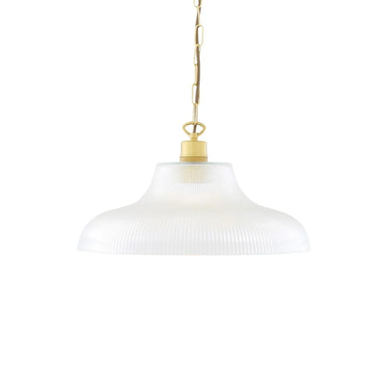 London Prismatic Railway Glass Pendant Light 40cm