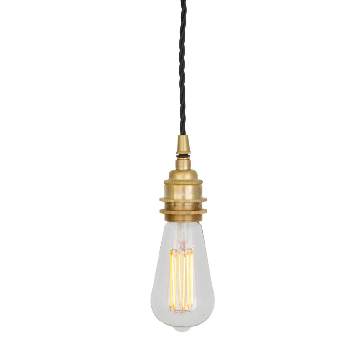 Lome Vintage Bare Bulb Pendant Light