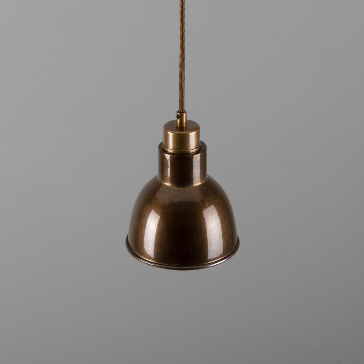 Baku Vintage Brass Pendant Light 15cm