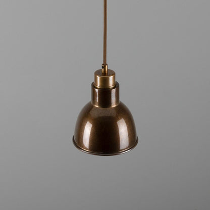 Baku Vintage Brass Pendant Light 15cm