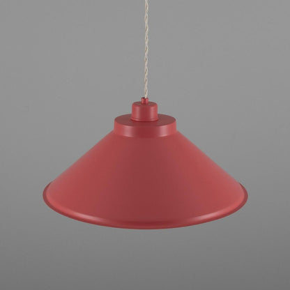 Rio Coloured Brass Pendant Light 38cm