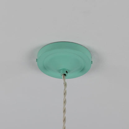 Rio Coloured Brass Pendant Light 38cm