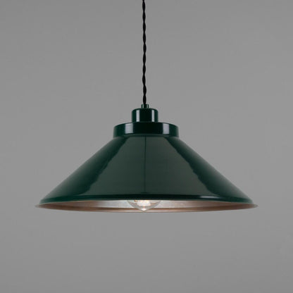 Rio Coloured Brass Pendant Light 38cm