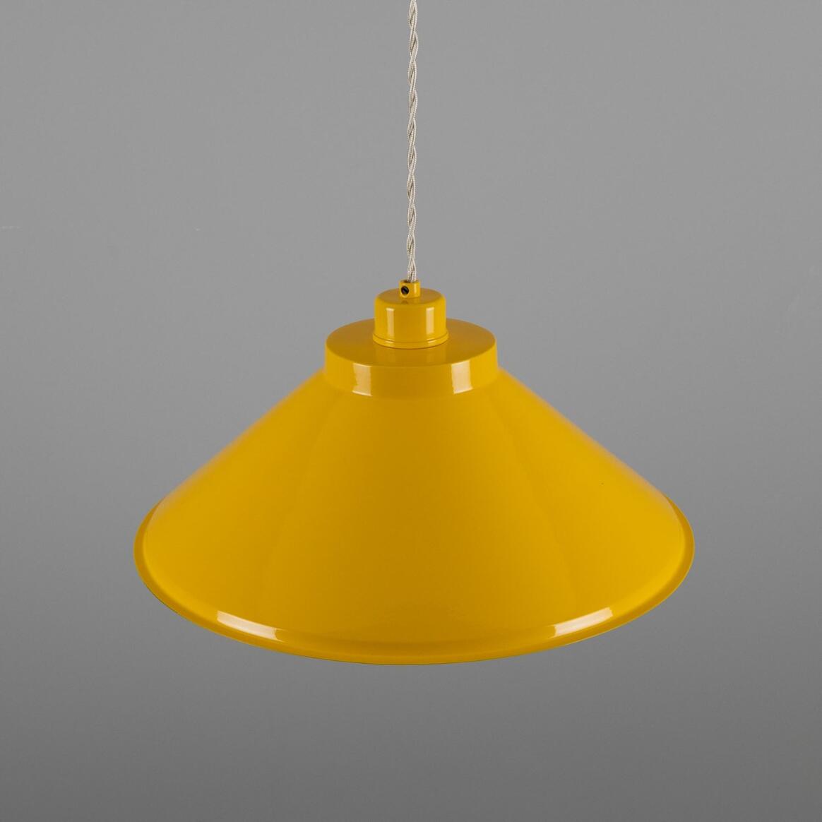 Rio Coloured Brass Pendant Light 38cm