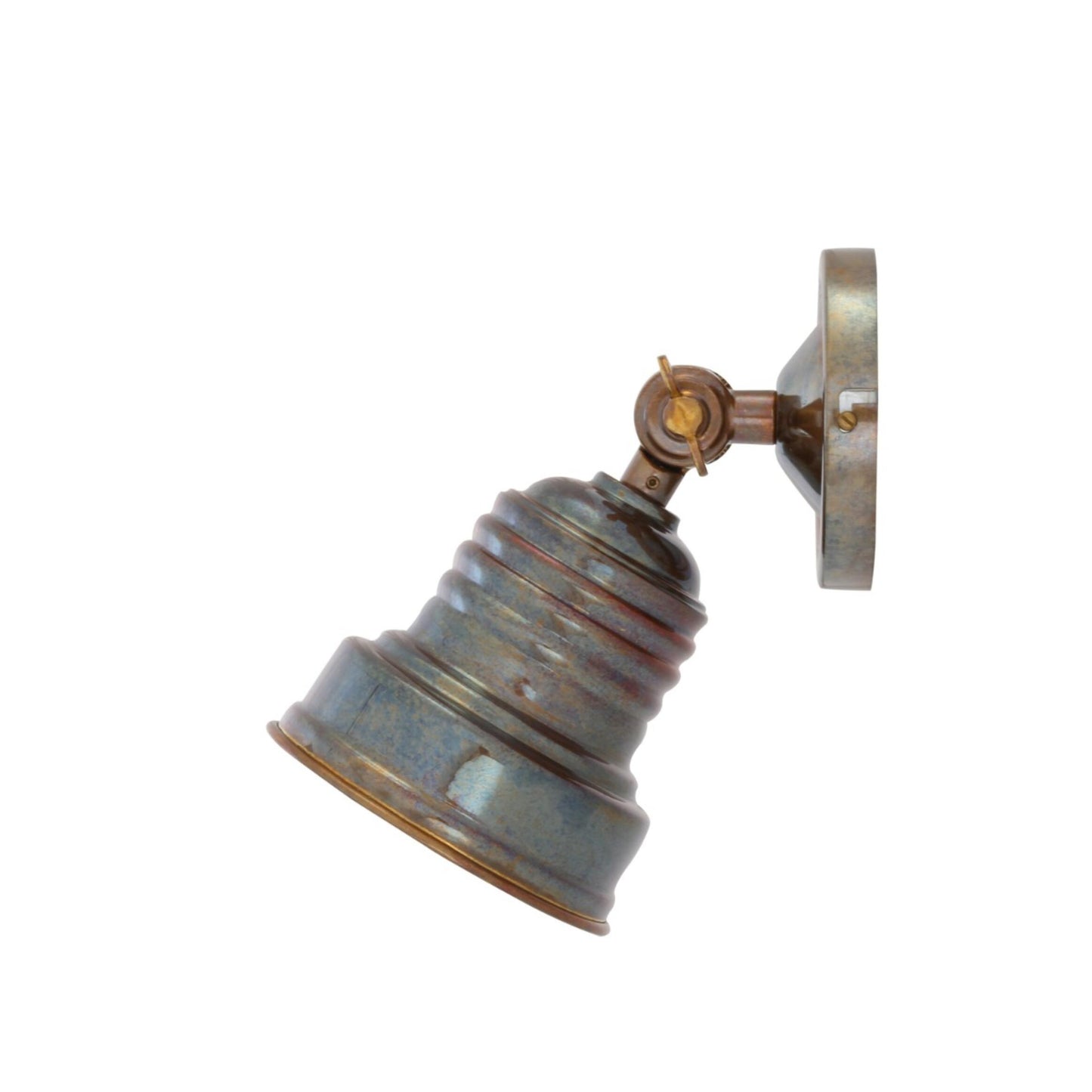 Sucre Industrial Adjustable Brass Spot Light, product shot