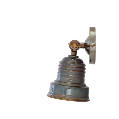 Sucre Industrial Adjustable Brass Spot Light, product shot