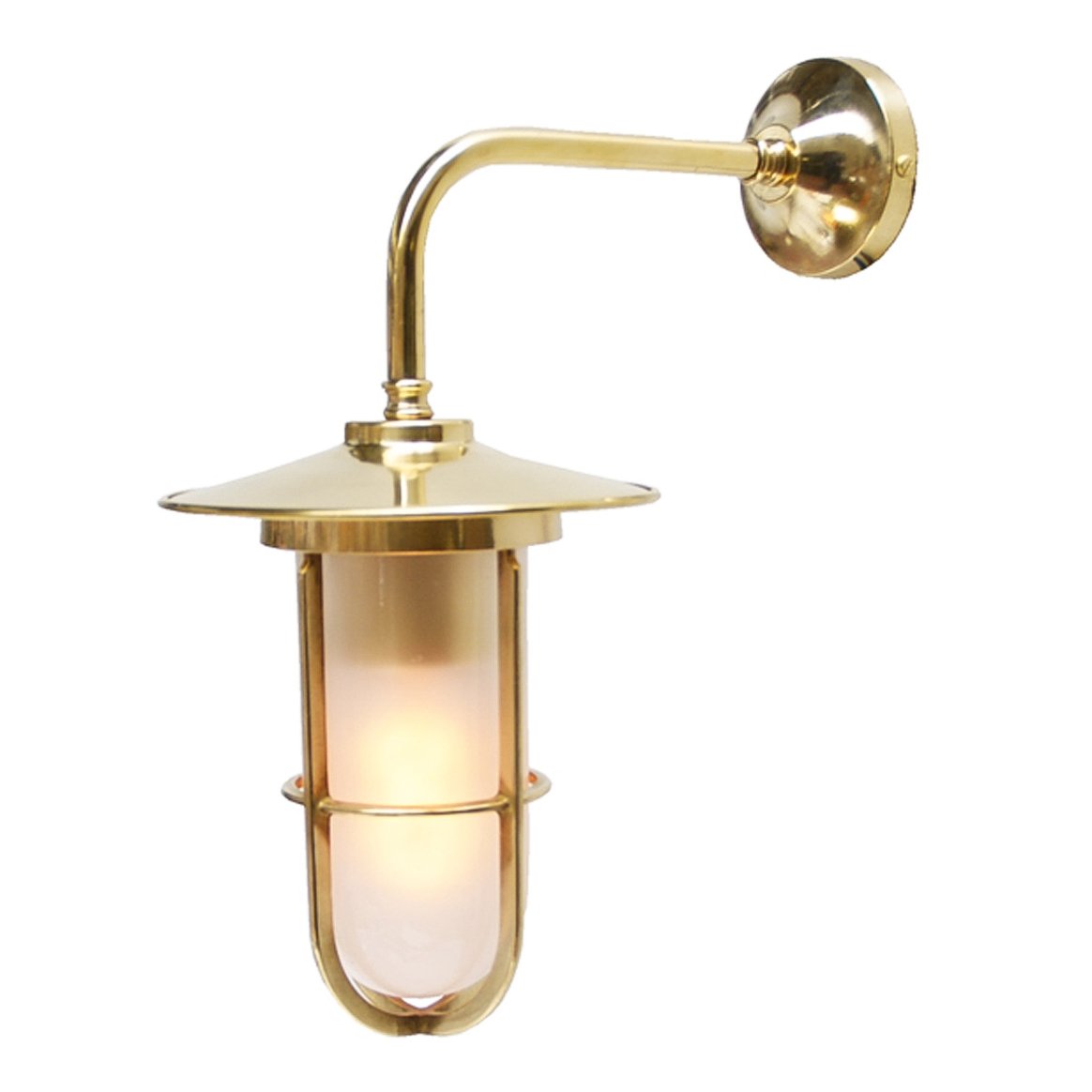 Lena Well Glass Bathroom and Outdoor Wall Light IP65